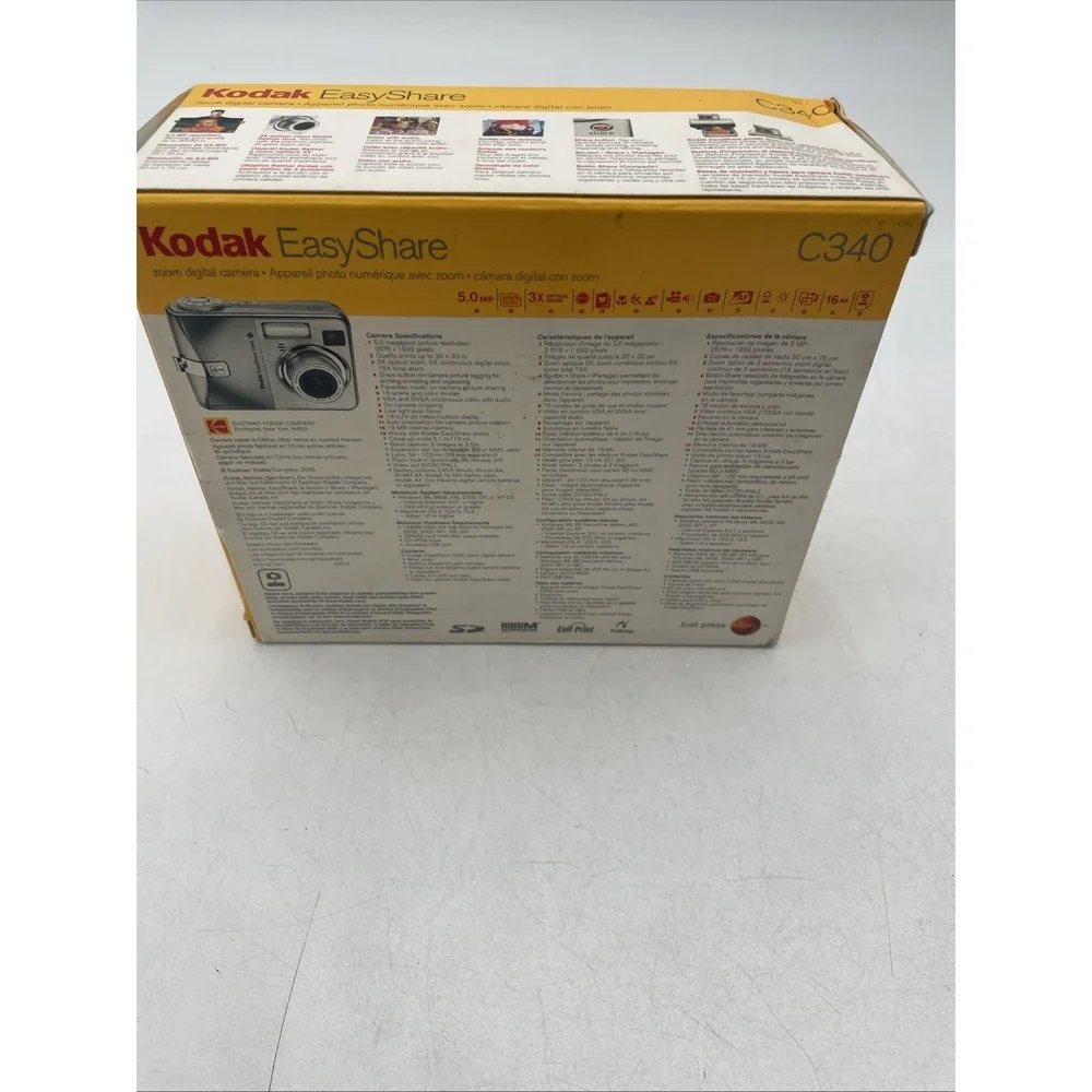 Kodak easyshare c340